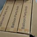 Wokceer 1m. 0.8mWedding Arch Backdrop Stand, Gold Metal Arch Backdrop Stand for Wedding Ceremony Birthday Party Bridal Baby Shower Photo Booth Garden Floral Balloon Arches Decoration, 3 Pack