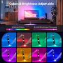 Aigostar Smart LED Strip Light TV Backlight, RGB Music Sync Compatible with App Alexa Google Home, DIY Timer Color Change Light for Christmas Gameroom Livingroom Bedroom Party Wedding Decor (6.6)