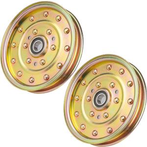 Idler Pulley for Exmark Toro Lazer Z Master 52" 60" 72" Deck 116-4667 633109 1-633109 AC AS ASX XP XS HP LC Lawn Mower (2 Pack)