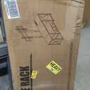 LED TV Stand with Mount and Power Outlet & Fabric Drawers for 32-85 Inches TV - Entertainment Center and Corner Tv Stand for Living Room, Bedroom- 47" Rustic Brown (47 in, Rustic Brown)