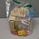 Kizfarm Wooden Montessori Baby Toys, 8-in-1 Wooden Play Kit Includes Object Permanent Box, Coin Box, Carrot Harvest, Shape Sorting & Stacking - Birthday Gift for Boys Girls Toddlers