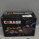 CNRAQR PC USB Simulator Shifter 7+R H Gear Shifter with L Shape Clamp Set for Gear shift PC Windows Steering Compatible with G29/G27/G25, T300RS/GT Wheel