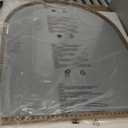 Arched Mirror for Wall, 20"x30" Antique Gold Arch Bathroom Vanity Mirror, Metal Floral Frame Decorative Arch Wall Mirror for Washroom, Bedroom, Entryway, Living Room