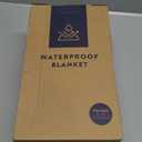 Waterproof Blanket for Bed Couch Sofa, Soft Liquid Pee Proof Pet Blanket for Dog Puppy Cat, Reversible Sherpa Fleece Furniture Protector (Dark Grey, 50x60 inches)