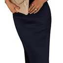 PRETTYGARDEN Women's Summer Bodycon Maxi Tube Dress Ribbed Strapless Side Slit Long Going Out Casual Elegant Party Dresses, Small Size