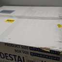 Small Bathroom Pedestal Sink White With Overflow Centerset Faucet Holes Grade A Vitreous China 33 Inch Tall x 16 Inch Wide x 14 Inch Projection Space Saving Ondine Design Renovator's Supply