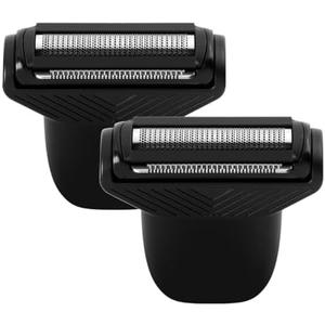 2 Pack Replacement Foil Blade for Manscaped The Lawn Mower 4.0 - Hygienic Snap-In Shaver Foil Blade Head Fit for Manscaped 4.0 Trimmer Only - Designed for Close Body Hair Grooming