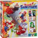 Epoch Games Super Mario Blow Up! Shaky Tower Balancing Game - Tabletop Skill and Action Game with Collectible Super Mario Action Figures (Pack of 6)