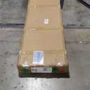 Gruwans Queen Size Bed Frame with Upholstered Wingback Headboard, Easy Assembly Platform Bed, Wooden Slat Support No Box Spring Needed, Light Gray