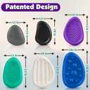 Fidget Toys Adults Sensory Stone: 6 Pack Textured Worry Stone for Autism Kids Calming Down - Fidget Stress Toys for Stress Relief - Small Students Prizes Fidget Toys