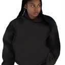 Autumn/Winter Hip Hop Hoodie for Men and Women Y2k Hoodie Matching Hoodies for Couples (Black, S)