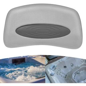 Camoo 6472-960 Cover Valet Chevron Spa Pillow Replacement for Sundance 850/880 Series Hot Tubs & Swim Spas Pillow, with a Light Grey Outer Pillow(6455-467) and a Dark Grey Insert(6455-482)