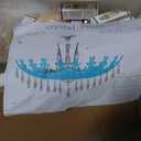 Modern Crystal Chandelier, 43" Gold Tree Branch Chandelier, 14-Light Luxury Rectangular Chandeliers for Dining Room, Kitchen Island, Living Room, Foyer, Contemporary K9 Crystal Raindrop Light Fixture