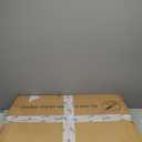 HOMMPA LED Nightstand with Wireless Charging Station & USB Ports, Modern Bedside Table, Concrete Grey Matte Night Stand with Open Shelf, Smart Nightstand High Gloss Surface for Bedroom (1 PC)