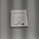 AOOWU Electric Nail Clipper, Automatic Nail Clippers and Polisher 2 in 1, Portable Electric Nail Cutter with Nail Scraps Storage, LED Light, USB Charging, Safety Nail Trimmer for Elderly Adult Baby