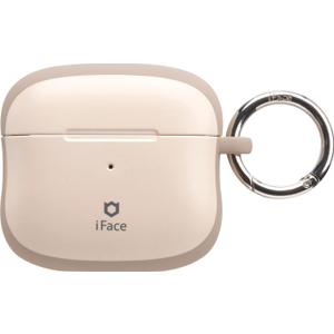 iFace First Class Case [Compatible with AirPods 3]  Cute Shockproof Hybrid Dual Layer [Hard Cover + Bumper] Keychain Protective Case [Drop Tested]  Caf Latte