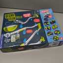 Gecko Run Marble Run Challenge Edition by Thames & Kosmos | Vertical Marble Run w/Flexible Tracks, No-Mess Setup | Challenge Cards for a Head-to-Head Engineering Design Game for Teams or Solo Play