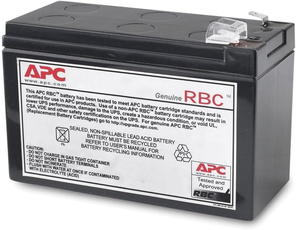 APC Genuine UPS Replacement Battery RBC2 for BK350, BK500, BK500BLK, SC420