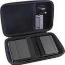 WERJIA Hard Carrying Case Compatible with ProtoArc Foldable Bluetooth Keyboard, XK01/XK01 TP/ XK01 Plus Folding Wireless Portable Keyboard with Numeric Keypad (Bag Only)