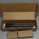 YaFex Curtain Rods 32-144 Inch, Heavy Duty 1 Inch Adjustable Curtain Rod for Windows, Bronze Extra Long Window Treatment Rods, Modern Design, Easy Installation