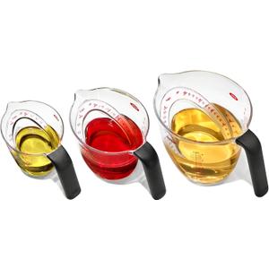 OXO Good Grips 3-Piece Angled Measuring Cup Set, Multi
