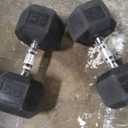 CAP Barbell Coated Dumbbell Weight | Multiple Options Pairs & Sets (55 lb - Pair)