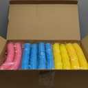 500Pcs Easter Eggs, 2.3" Fillable Colorful Bright Plastic Easter Eggs Empty for Easter Hunt, Filling Treats, Easter Basket Stuffers Fillers, Party Favors, Classroom Prize Supplies Decoration