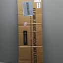 Voron Glass in-Channel Extra Durable Rain Guards for Trucks Chevrolet (Chevy) Silverado/GMC Sierra 1500 2019-2026 Double Cab, Window Deflectors, Vent Window Visors, 4 Pieces - 230091