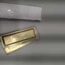 4.72Inch Recessed Finger Flush Pulls Handles for Pocket and Sliding Doors,Closet and Barn Doors Hardware Brushed Gold 2 Pack