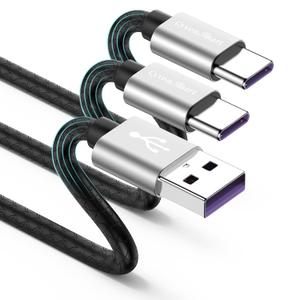USB Type C Cable 10ft, 2 Pack USB A 2.0 to USB-C 10 ft Type C Fast Charger Extra Long Durable TPE USBC to USBA Cord for iPhone 16/15 Pro Plus Pro Max Samsung Galaxy A10/A20/A51/S10/S9/S8 Plus/Note 9