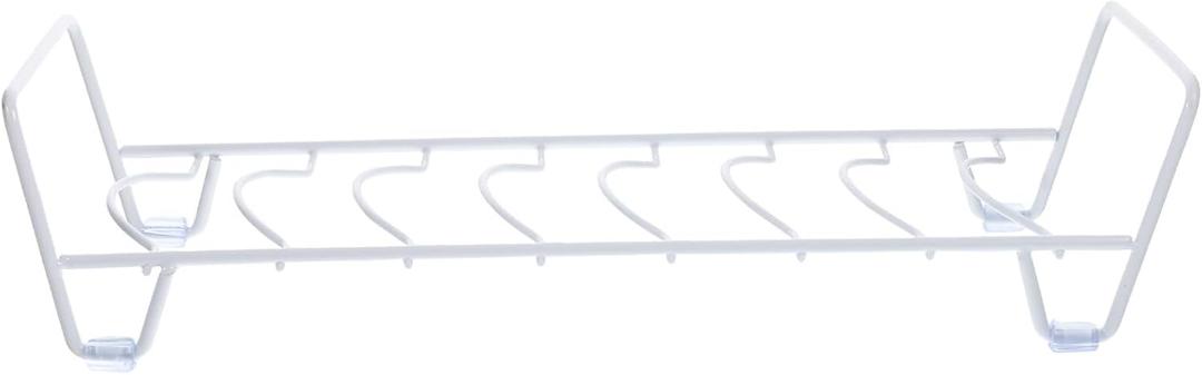 Dish Rack Drain Rack Kitchen Dish Storage Rack Convenient Dish Rack Dish Drying Racks for Kitchen Counter Tableware Rack Dish Drainer Rack Drying Dish Rack Desktop Dish Holder (35X13X8CM, White)