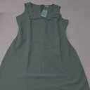 WIHOLL Womens Summer Mini Dress Graduation Party Club Cocktail Outfits Sleeveless Square Neck Bodycon Dresses (Medium, Sage Green)