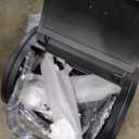 Char-Griller Patio Pro Charcoal Grill and Smoker with Cast Iron Grates, Premium Metal Shelf and Damper Control, 250 Cooking Square Inches in Black, Model 1616