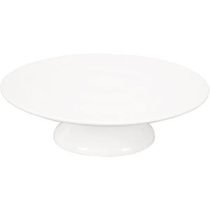 Porcelain Cake Stand, Round Dessert Stand, Cupcake Stand - Wedding and Birthday Decorating Cake Pedestal Stand - Dessert Display Serving Use at Parties, Restaurants, Birthday 13.8 Inch