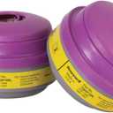 North 7583P100L Cartridge and Filter Combination (2/Pk),Yellow/Magenta