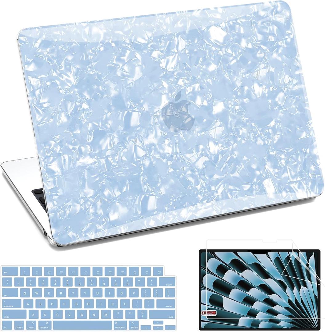 AKIT Compatible with MacBook Air 13 inch Case 2026 2025 2024 2023 M5 M4 M3