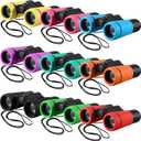 Yunsailing 9 Pack Kids Binoculars, Shockproof Compact Binoculars for Kids, Folding Outdoor Explorer Toy for Bird Watching, Camp, Scavenger Hunt, Classroom Activities, VBS, Party Favor(Colorful)