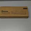 Kitsure Shower Caddy - 2 Pack, No Drilling Shower Organizer with 8 Hooks, Rustproof Stainless Steel Shower Shelf for Inside Shower, Wall Mounted Shower Rack for Bathroom, Kitchen, Black (X-Large)