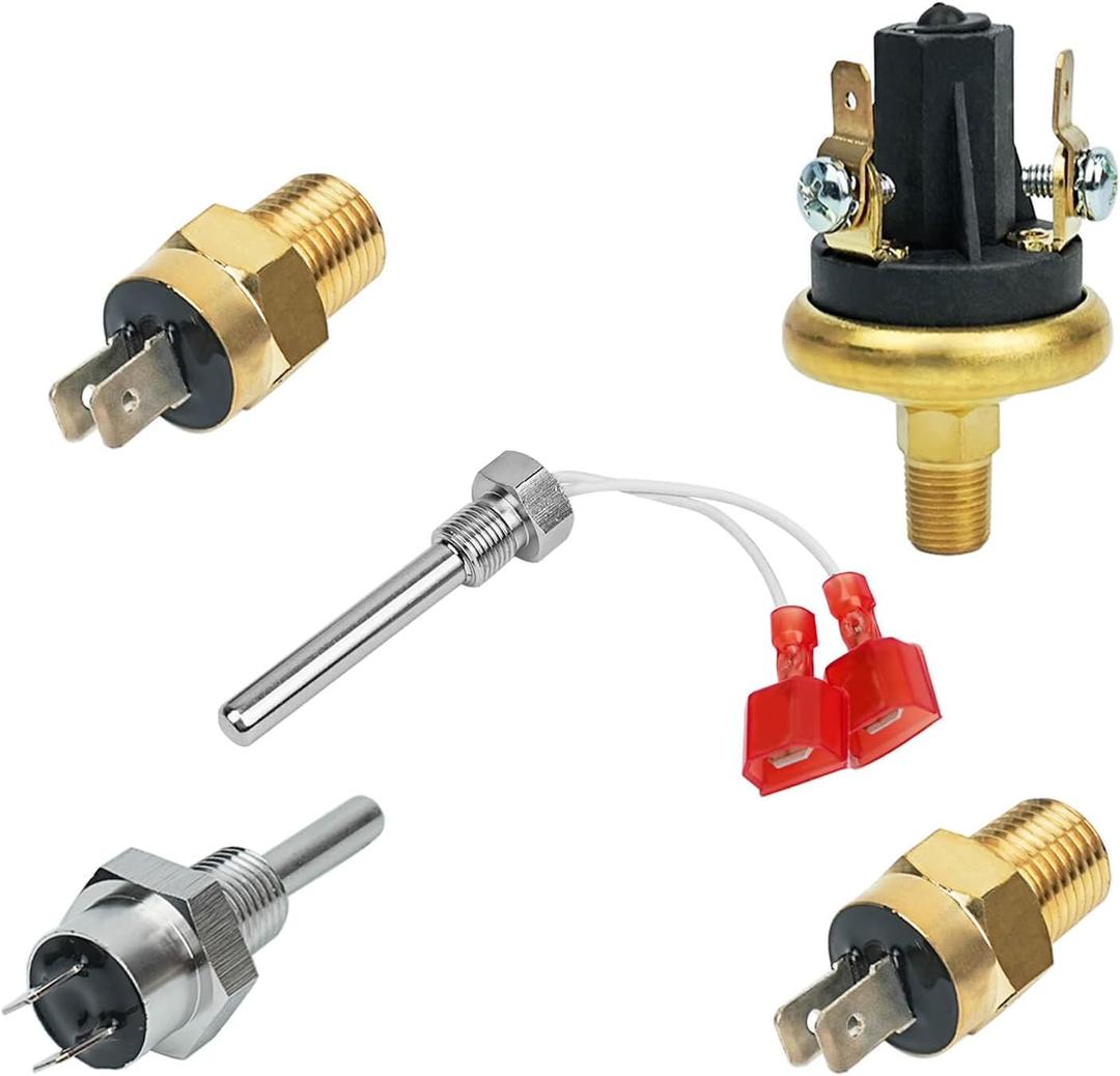 Pool Heater Repair Kit 42002-0024S 42001-0063S 42001-0053S Heater Thermistor 42001-0060S 42002-0025S Replacement for Pentair Sta Rite MasterTemp &Max-E-Thermistors Pool Spa Hearter Repair Kit