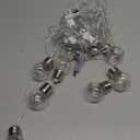 YOLIGHT Wishing Ball Curtain Lights 200 LED Window Curtain String Lights with Remote, USB Battery Powered Twinkle Globe Fairy Lights for Wedding Party Bedroom Christmas Decoration (Warm White)