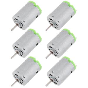ChgImposs R380 6-24V DC Motor 6000RPM~24000RPM High Speed Micro Motor Metal Stainless Steel Motor for DIY Toys Hair Drier Mini Fan Small Appliance