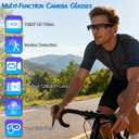 Camera Glasses 1080P Video Recording Outdoor Sport Glasses with Camera 64GB Wearable Smart