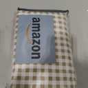 Nayoroom Gingham Duvet Cover Queen Size Brown Tan Plaid Checkered Comforter Cover Grid Farmhouse Bedding Set 3 Pcs Soft Breathable Washed Microfiber Gifts for Women Men