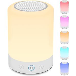 Night Lights, White Noise Machine  20 Non-Looping Sleep Sounds, Rechargeable Battery, Touch Control, 6 Timers & Memory Function | Portable Sound Machine for Baby, Adults, Nursery, Travel