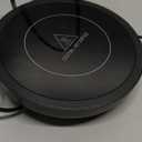 SWEETFULL Coffee Mug Warmer, 36W Electric Coffee Cup Warmer for Desk with 3-Temp Settings Advanced Temperature-Controlled Beverage Warmers Heating Plate for Coffee, Milk, Tea, Candle Wax - Black