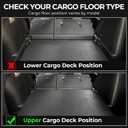 Cargo Mat for 2021-2026 Chevy Trailblazer (AWD & FWD) Accessories, Full Coverage All Weather Trunk Cargo Liner with Backrest Protectors