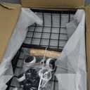 4 Tier Slim Fruit Basket for Kitchen, Stackable Metal Wire Fruit Vegetable Storage Baskets Organizer Stand on Wheels, Produce Basket Potato Onion Storage Bins Rack for Pantry. (Black)