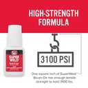 J-B Weld 33106 SuperWeld Glue - Clear Super Glue - 0.2 oz. (Packaging may vary)