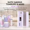 AKEYDIY 10-30 OZ Tumbler Heat Press Machine, Cup Mug Press Machine