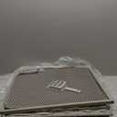 Homegroove Cat Beds for Indoor Cats, 18.5x20.5x19.1 inch Large Cat Bed Cave Cat Hideaway with Soft Litter Mat, Comfortable Handwoven Rattan Cat House Indoor for Living Room, Bedroom (Grey)